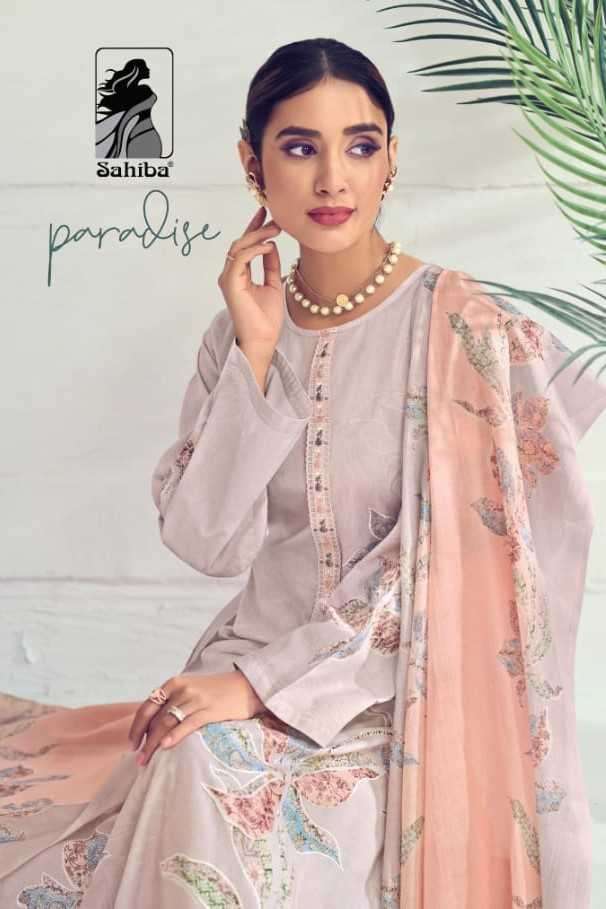sahiba paradise pure cotton lawn digital print suit 