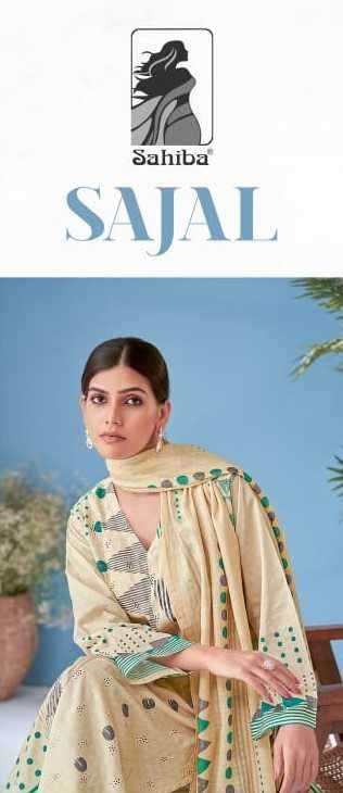 sahiba sajal moscow cotton with embroidery suit 