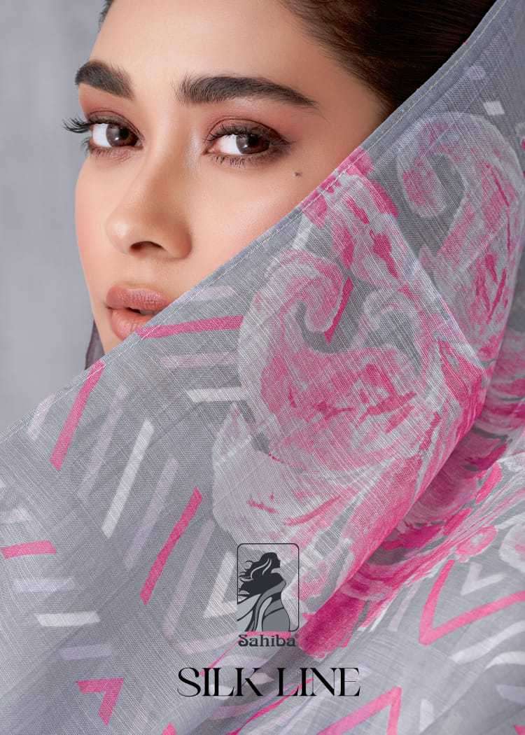 sahiba silk line moscow cotton digital print suit 