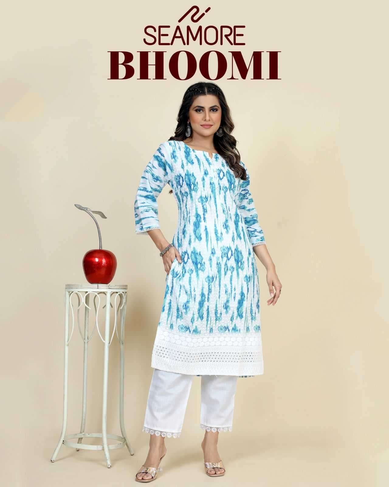 seamore bhoomi series 3028-3031 Georgette kurti