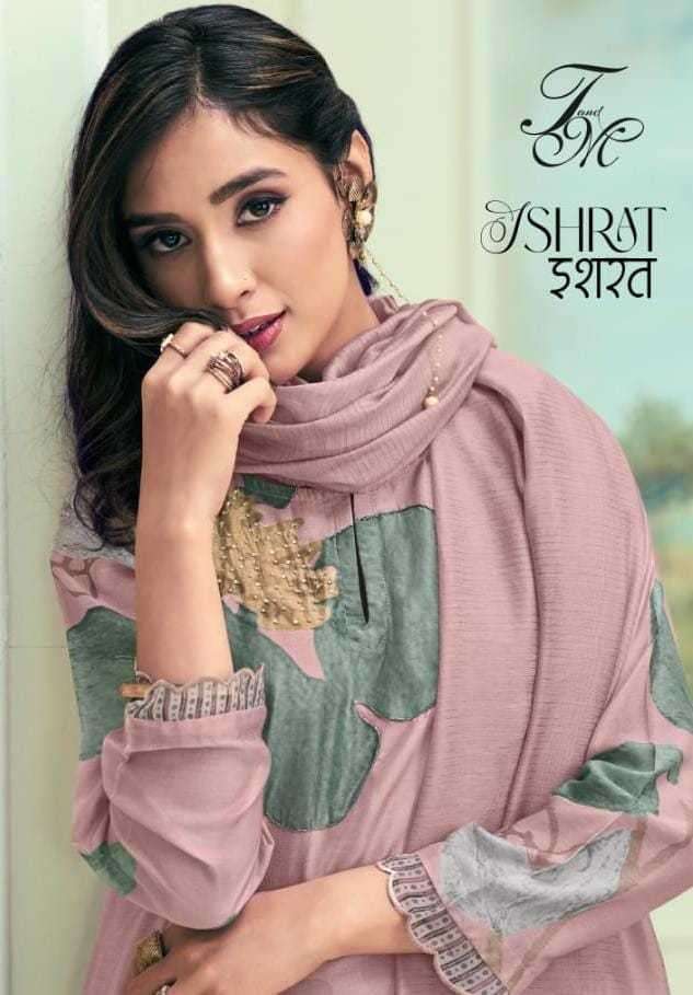 t&m designer ishrat unique muslin digital print suit 