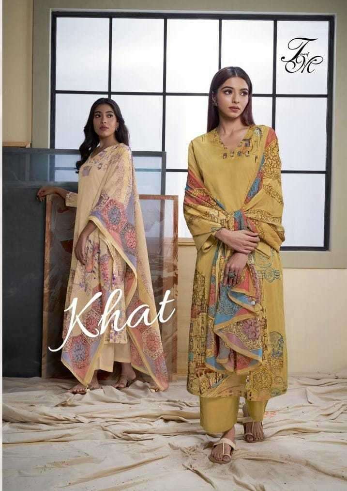 t&m designer khat nairobi silk digital print suit 