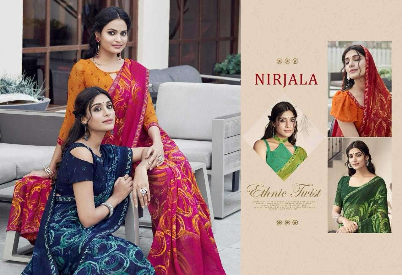 vipul fashion nirjala hit series 80505-80516 georgette saree