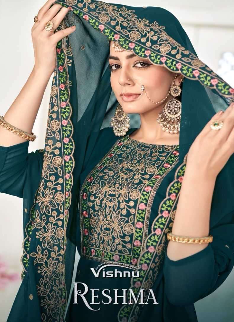 vishnu reshma series 44001-44008 georgette suit 