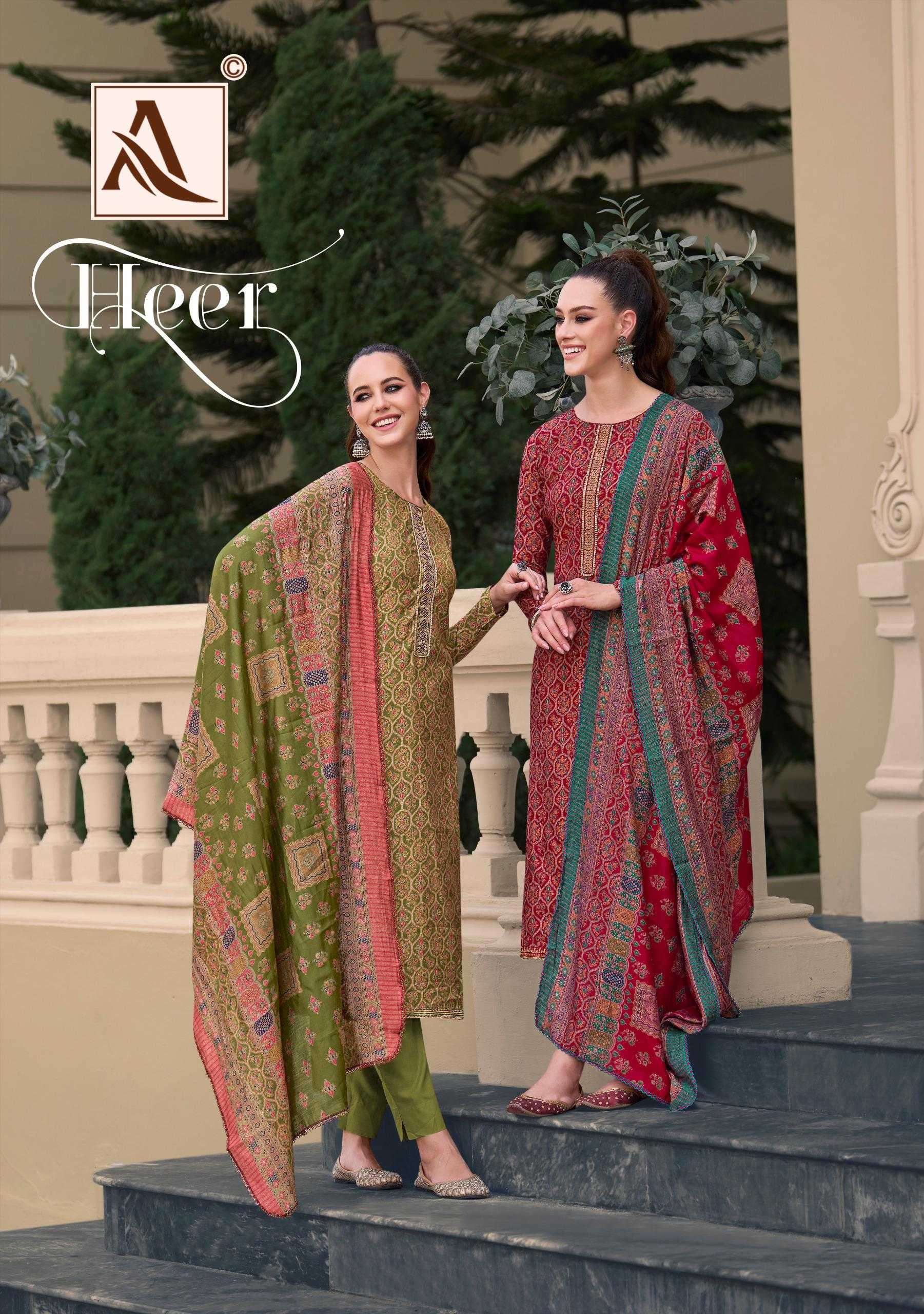 alok suit heer series 150001-150006 Premium Mudaal suit