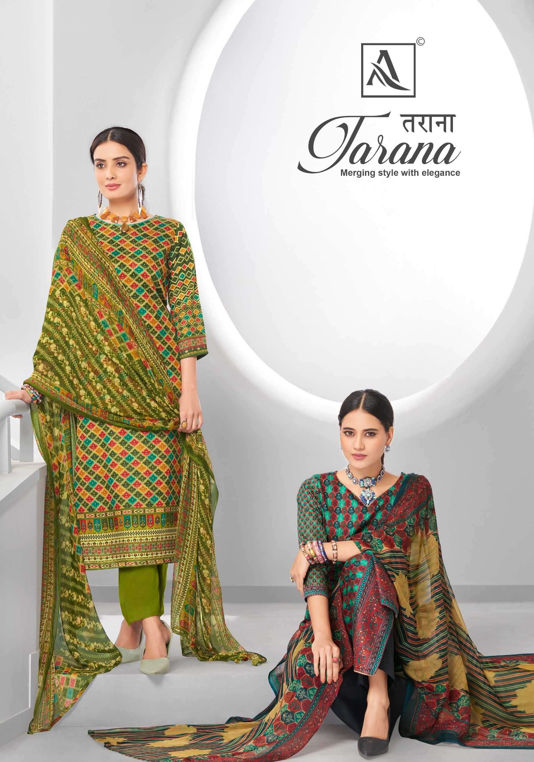 alok suit tarana series 1477001-1477006 jam cotton suit 