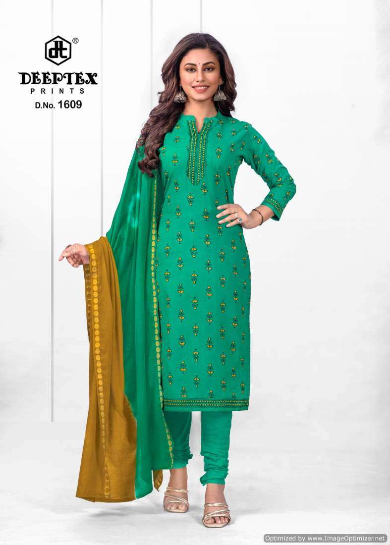 Deeptex Tradition Vol-16 series 1601-1610 Heavy Cotton suit