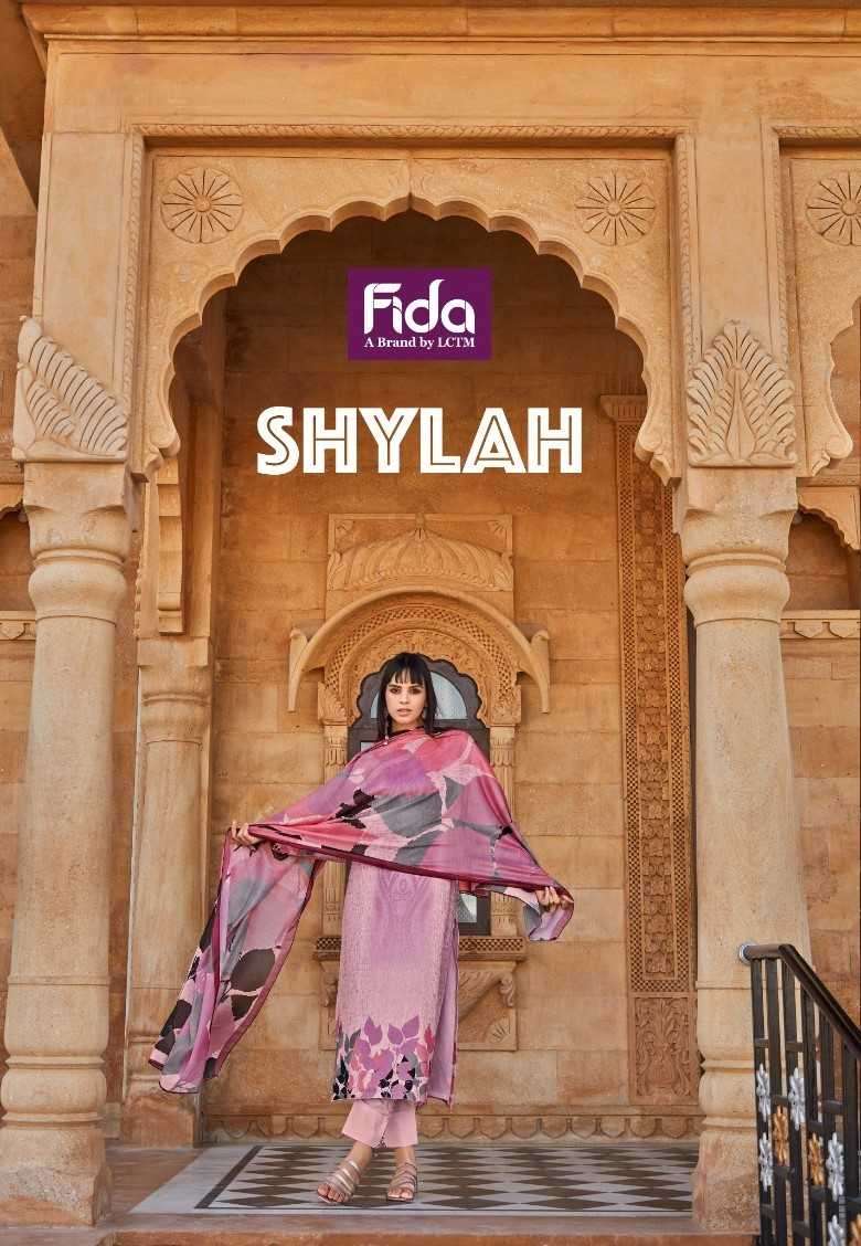 fida shylah series 1001-1006 cotton suit 