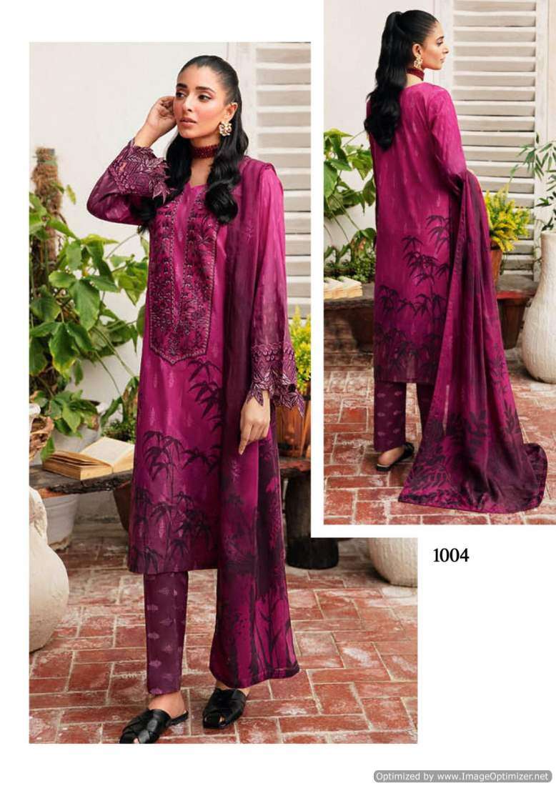 Hala Rangrez Vol-2 1004 Heavy Cotton Printed Pakistani Salwar Suit