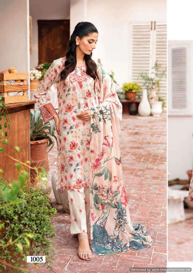 Hala Rangrez Vol-2 1005 Heavy Cotton Printed Pakistani Salwar Suit