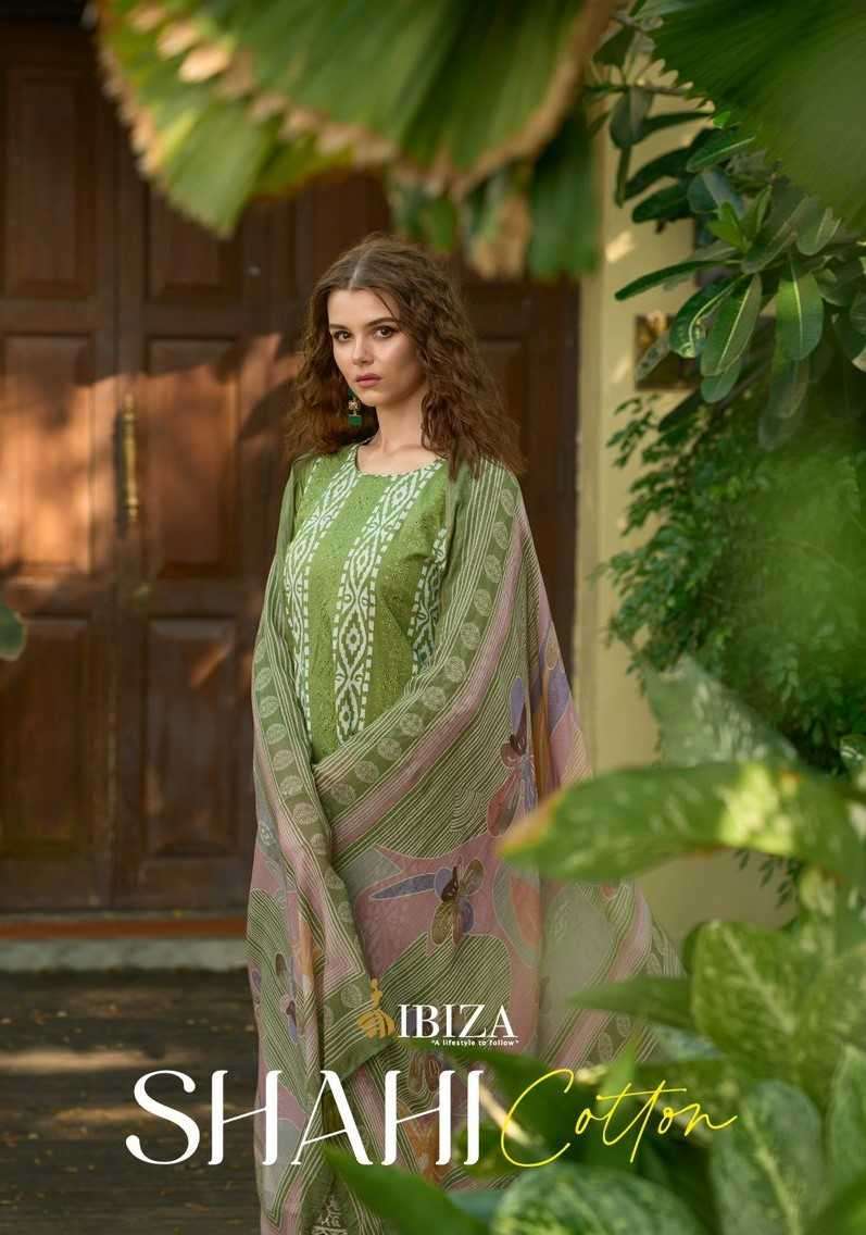 ibiza suit shahi series 10808-10813 pure lawn cotton suit 