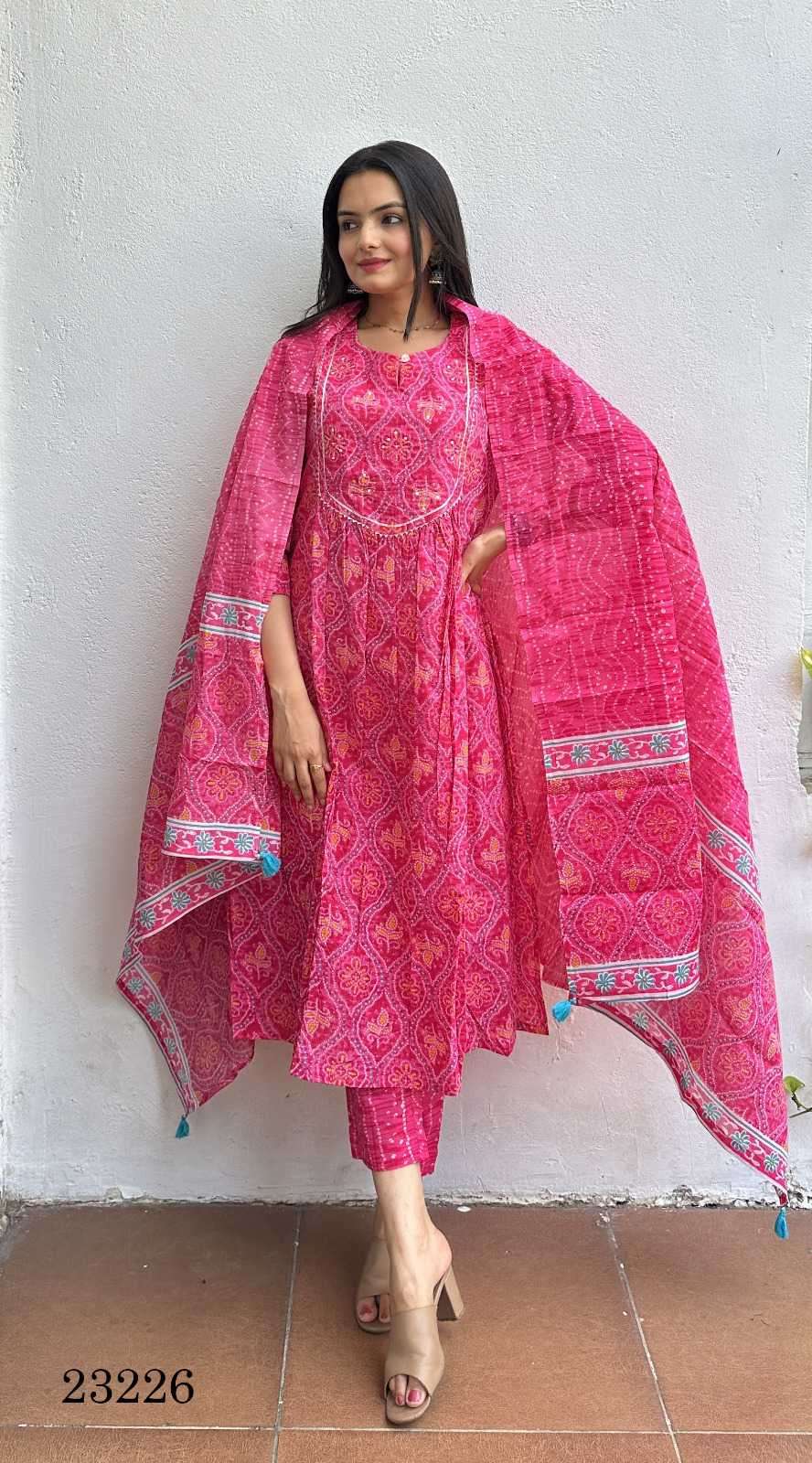 indira 23226 Cambric Cotton readymade suit 