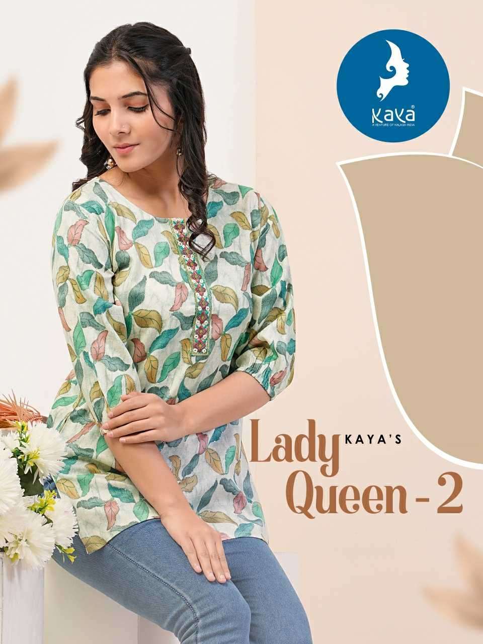 kaya lady queen vol 2 series 01-08 capsule kurti 