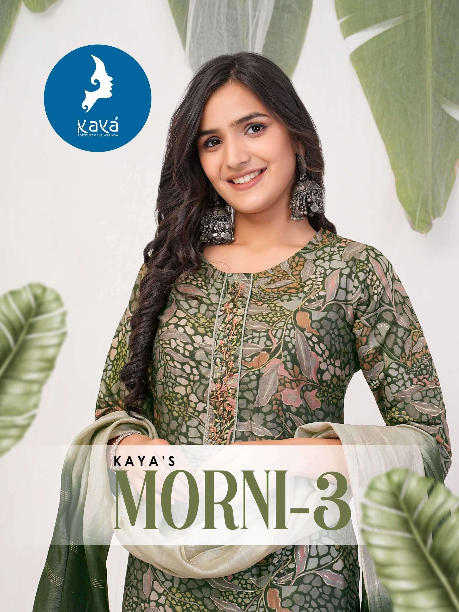 kaya morni vol 3 series 01-08 chanderi readymade suit 