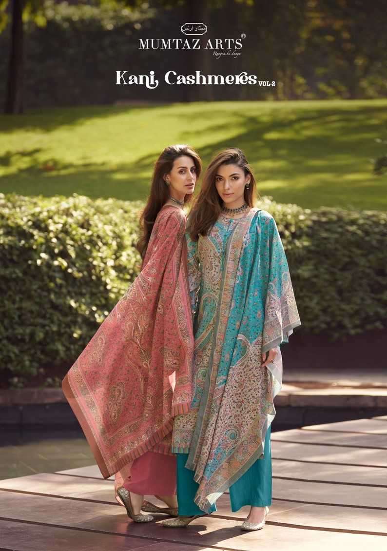 mumtaz arts kani cashmere vol 2 series 13001-13006 pure lawn cotton suit 