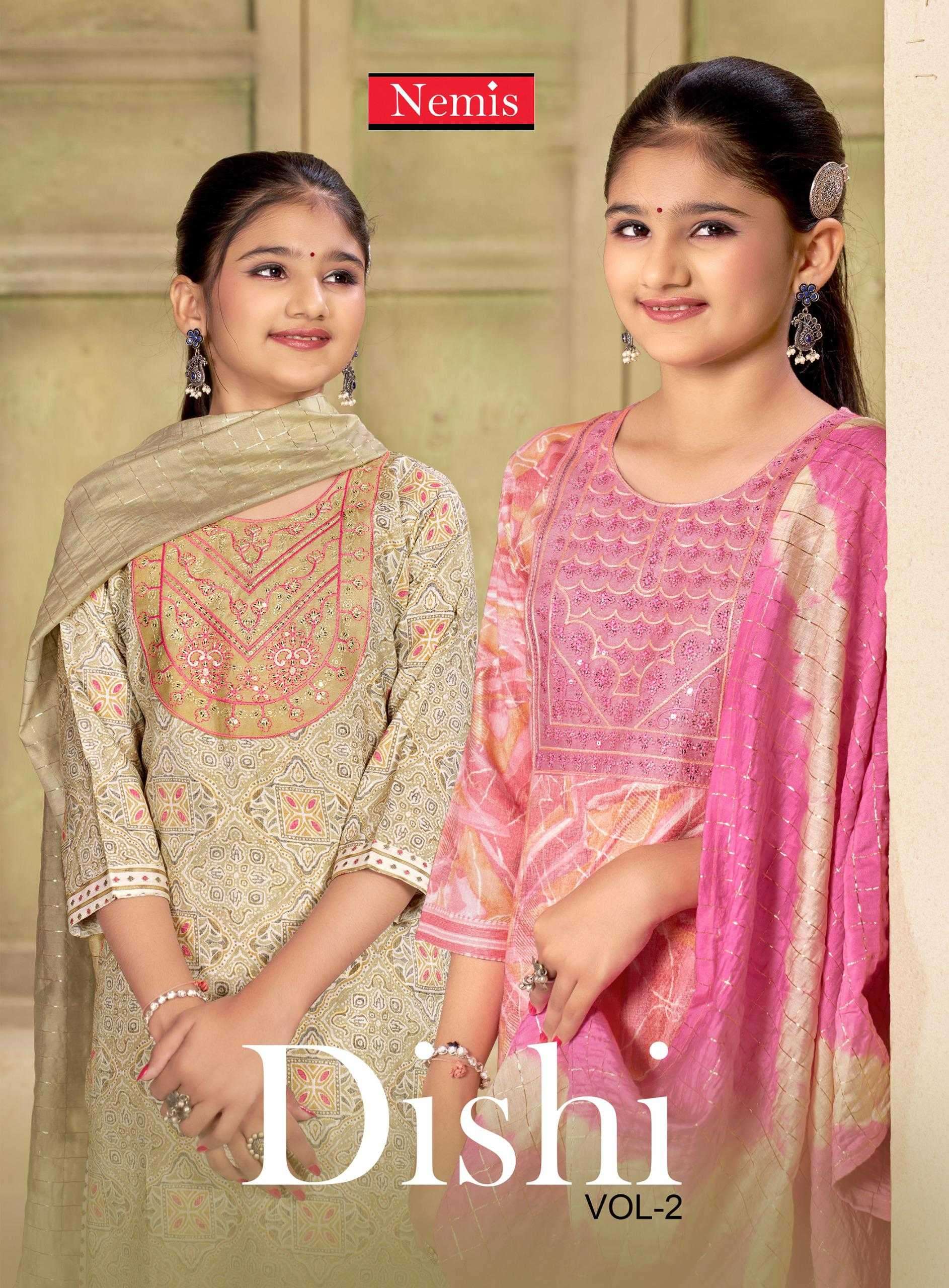 nemis dishi vol 2 series 2001-2008 capsule rayon readymade suit 