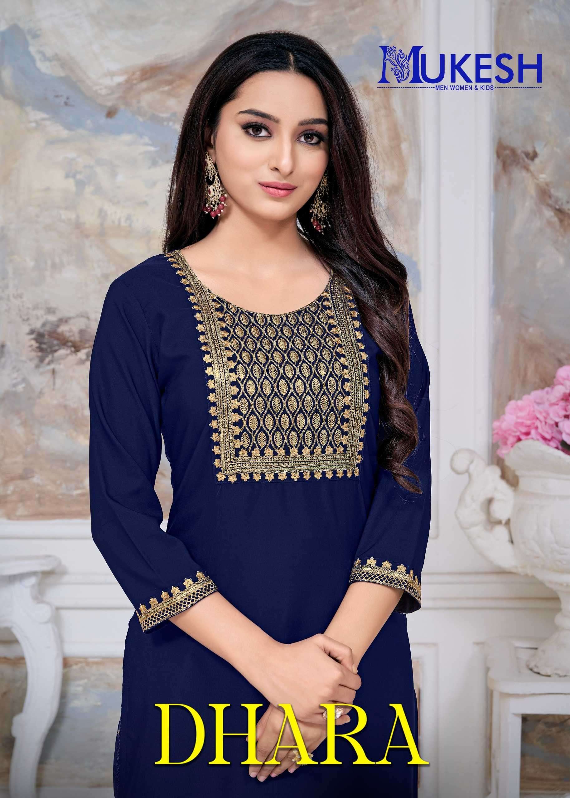 pr dhara series 1001-1006 malai rayon kurti 