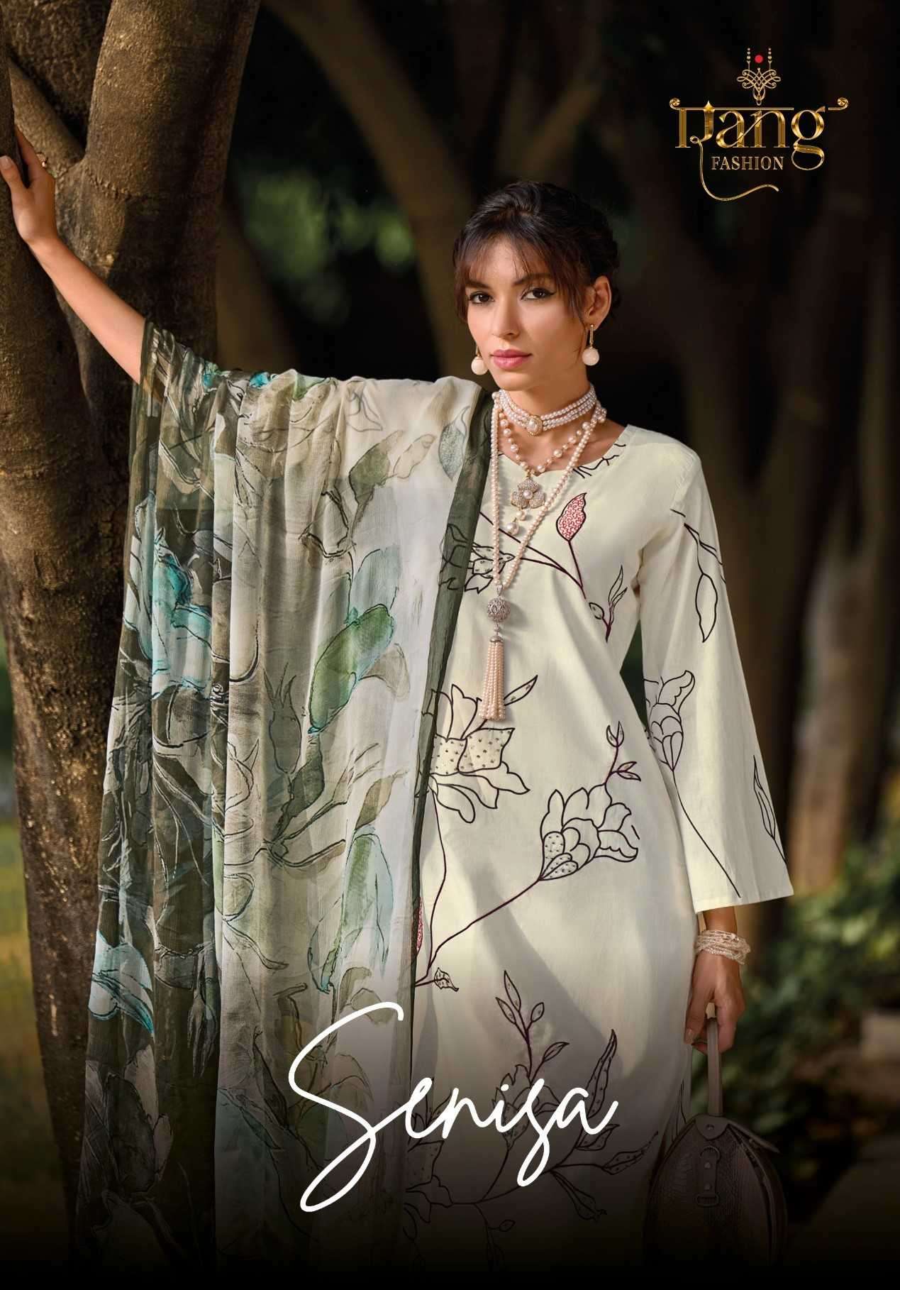 rang senisa series 1001-1004  Swiss Lawn Cotton suit