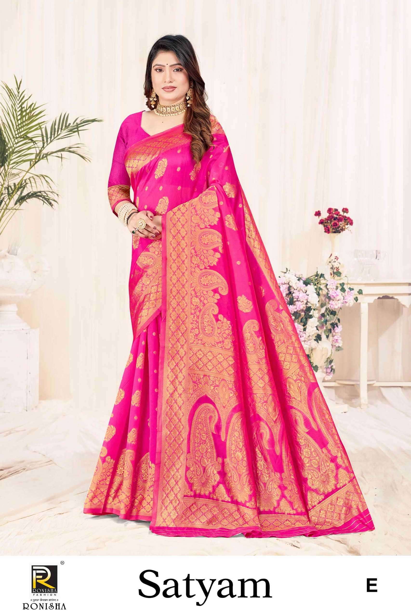 ranjna saree satyam banarasi silk saree