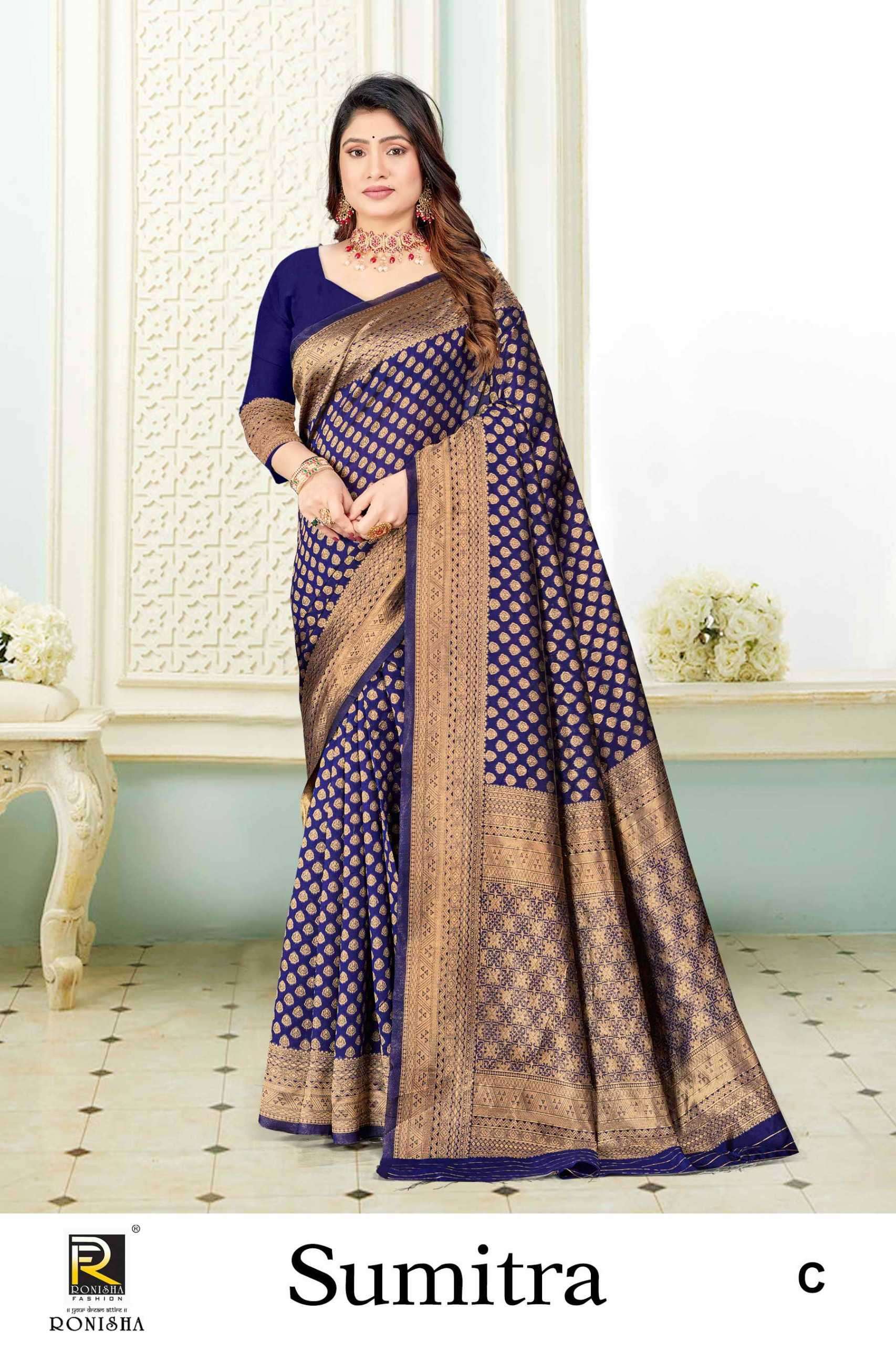 ranjna saree sumitra designer banarasi silk saree