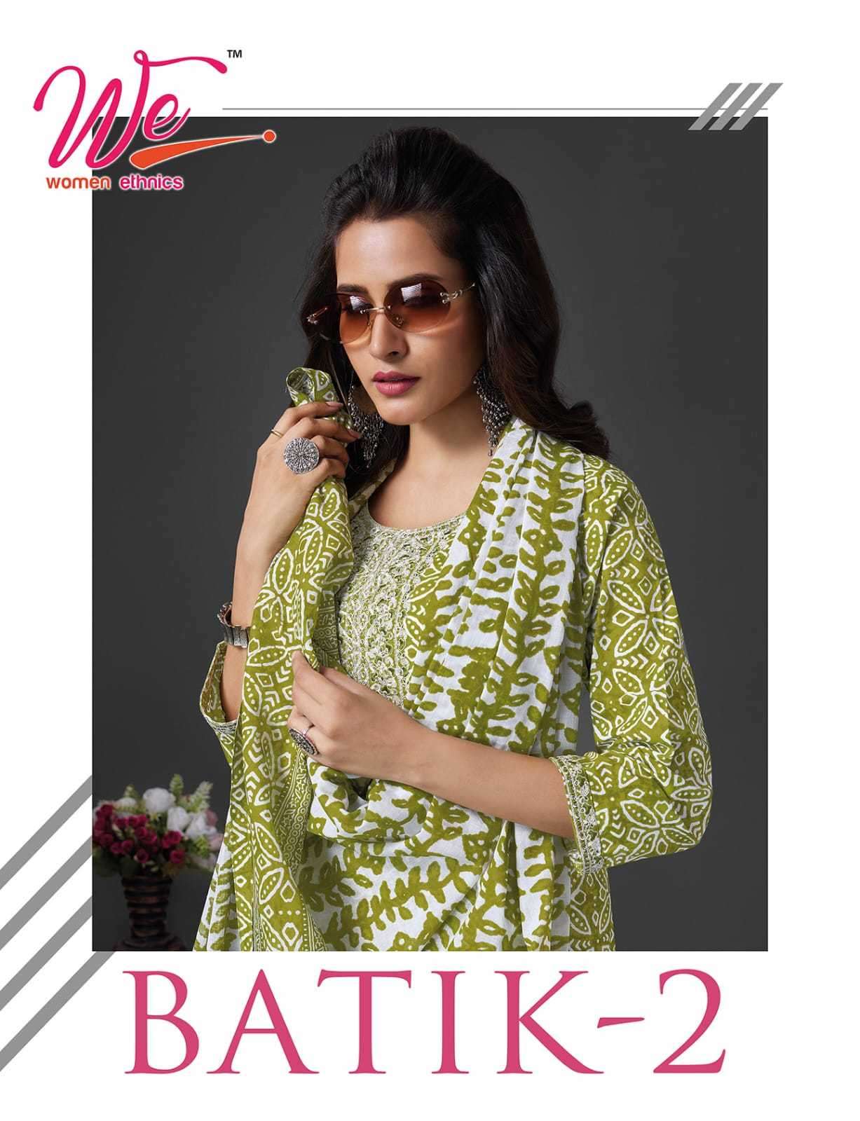 we women batik vol 2 series 5201-5206 Pure Cotton Print readymade suit 