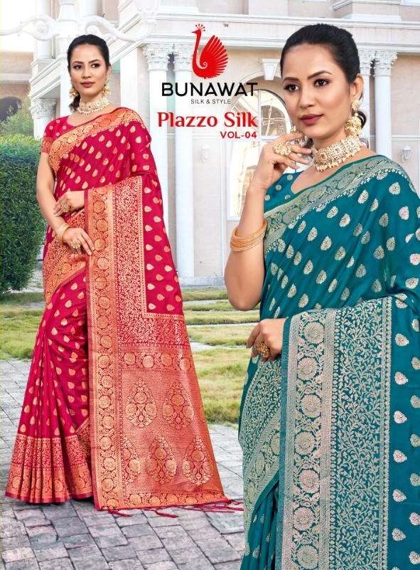 BUNAWAT Plazzo Silk Vol-04 designer Silk sare