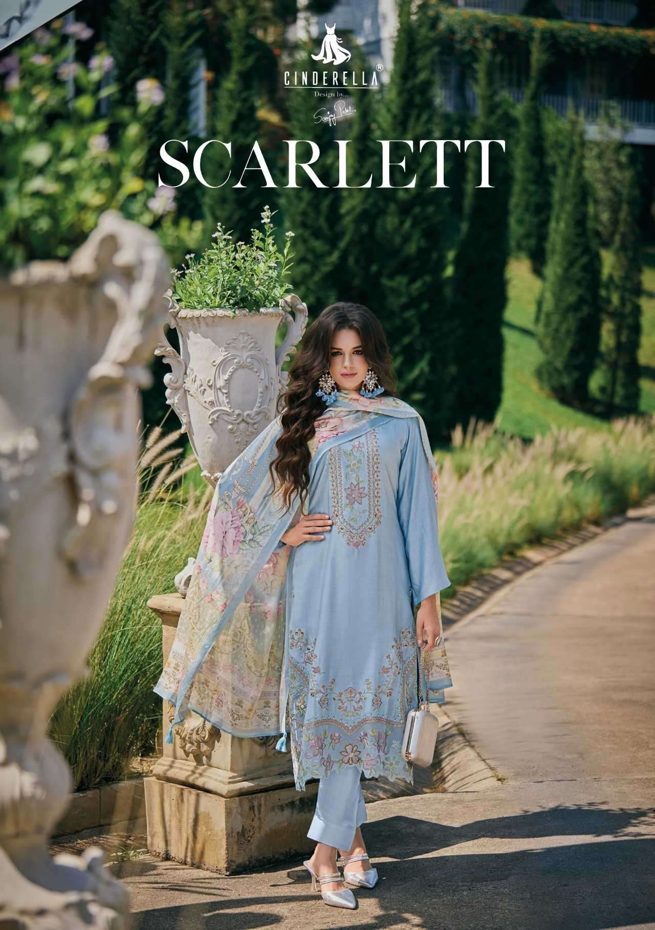 cinderella scarlett series 10637-10642 pure bemberg suit 