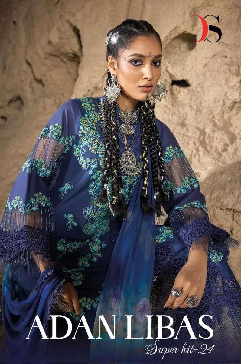 deepsy suits adan libas super hit 24 series 4061-4065 Pure cotton suit