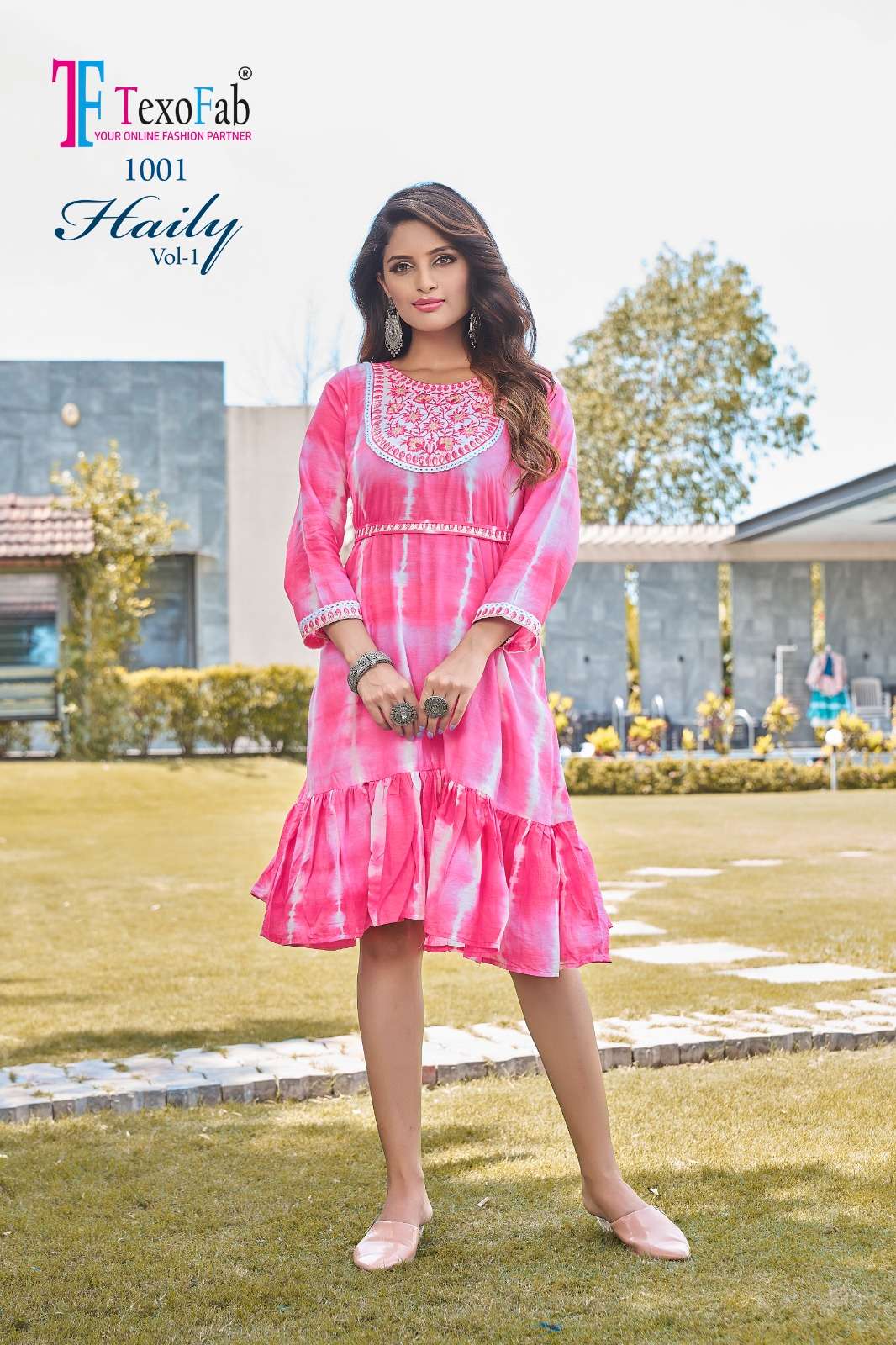 HAILY VOL-1 designer Long Tunic catalogue 