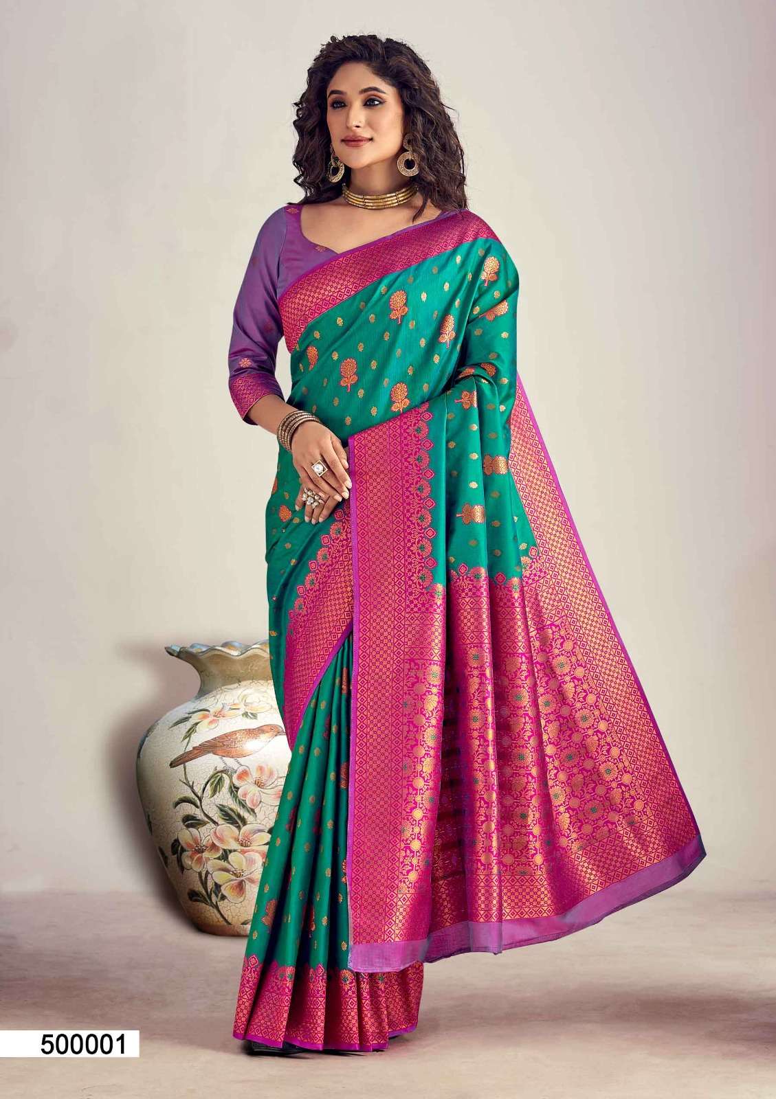 Kanyaa Silk designer Soft Silk With Zari Weaving saree