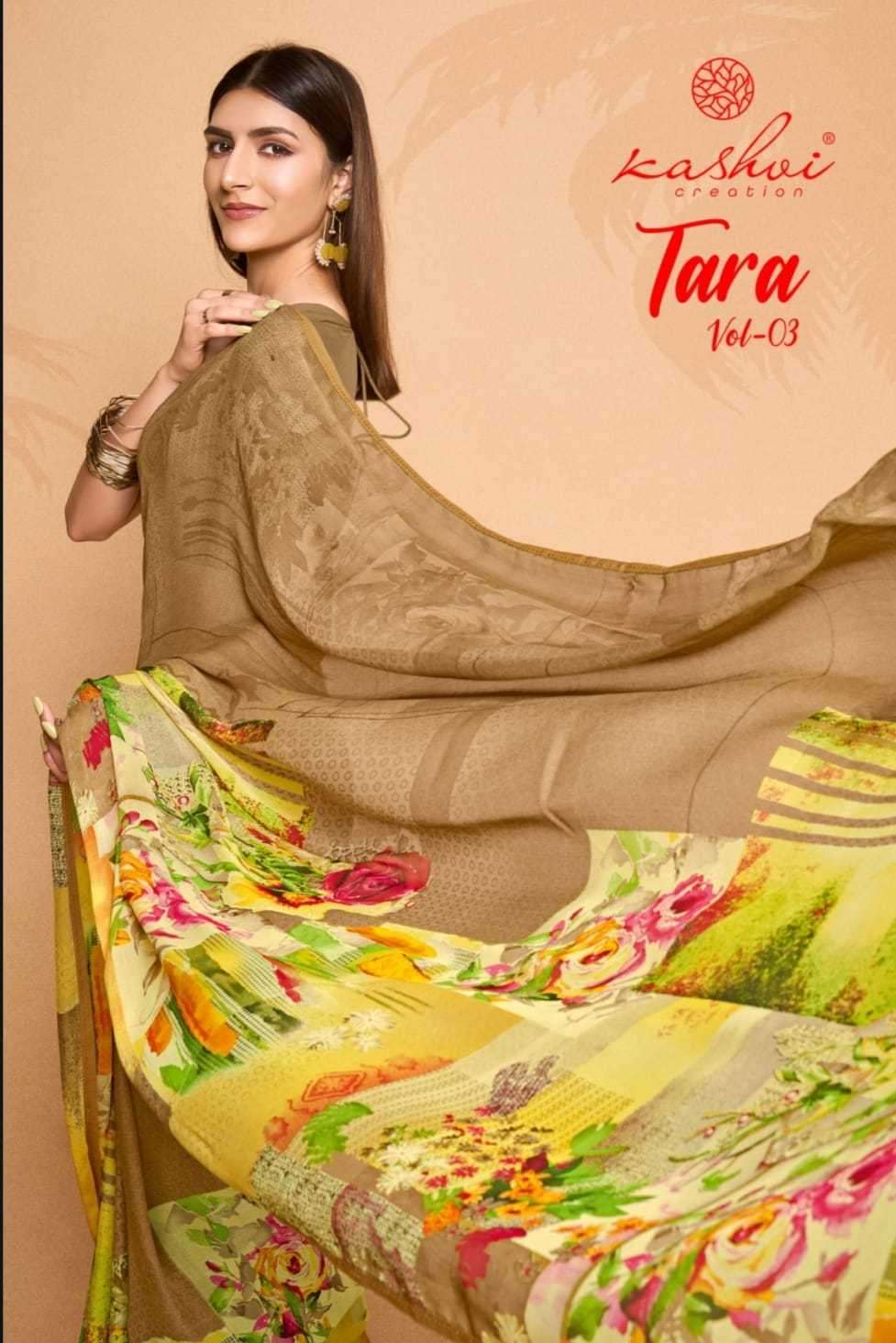 kashvi tara vol 3 series 1001-1008 weightless saree