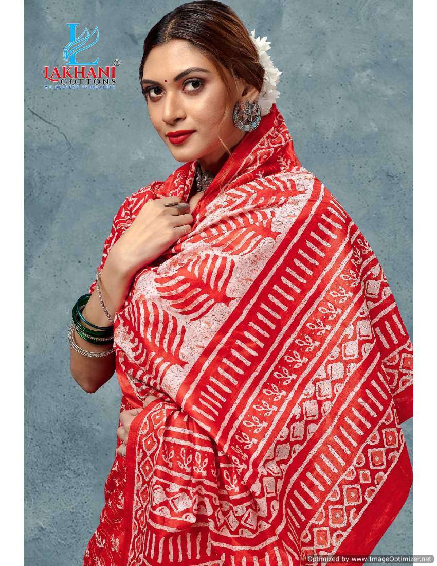 Lakhani Sanganeri Vol-1 series 101-110 Heavy Cotton saree