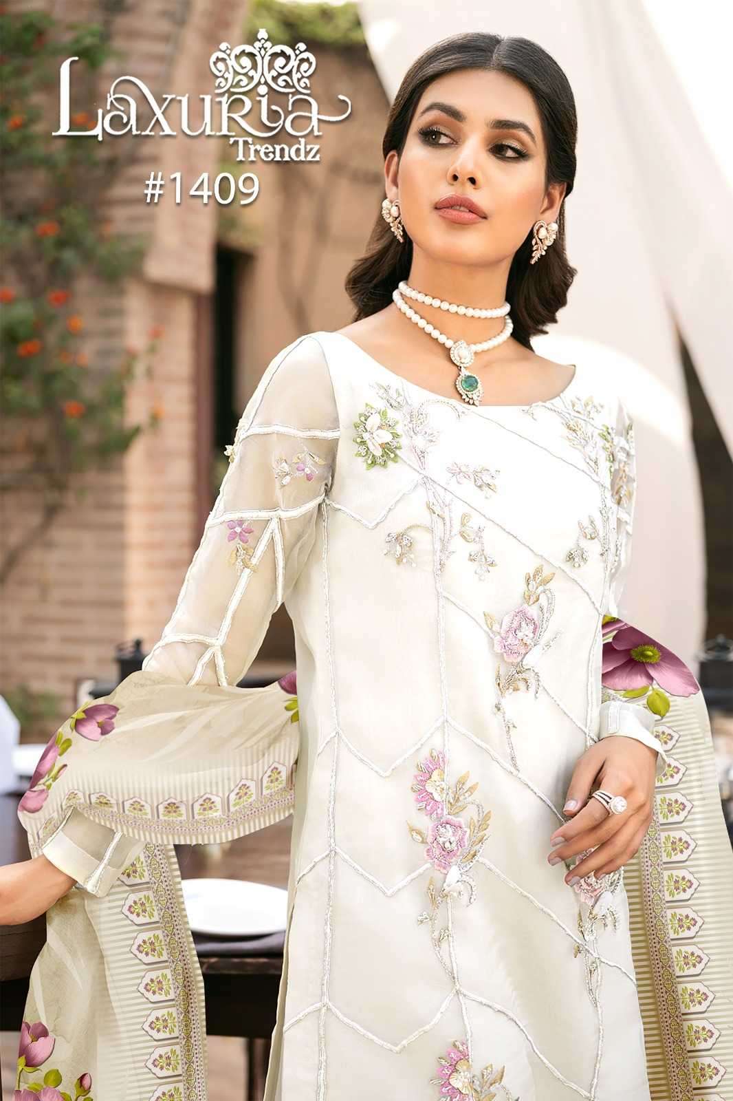 laxuria trendz 1409 Fox Georgette Designer stylish Tunic Classic 