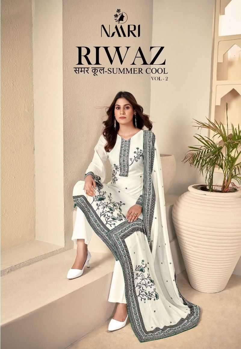 naari riwaz 2 series 88001-88004 Pure Viscous muslin suit