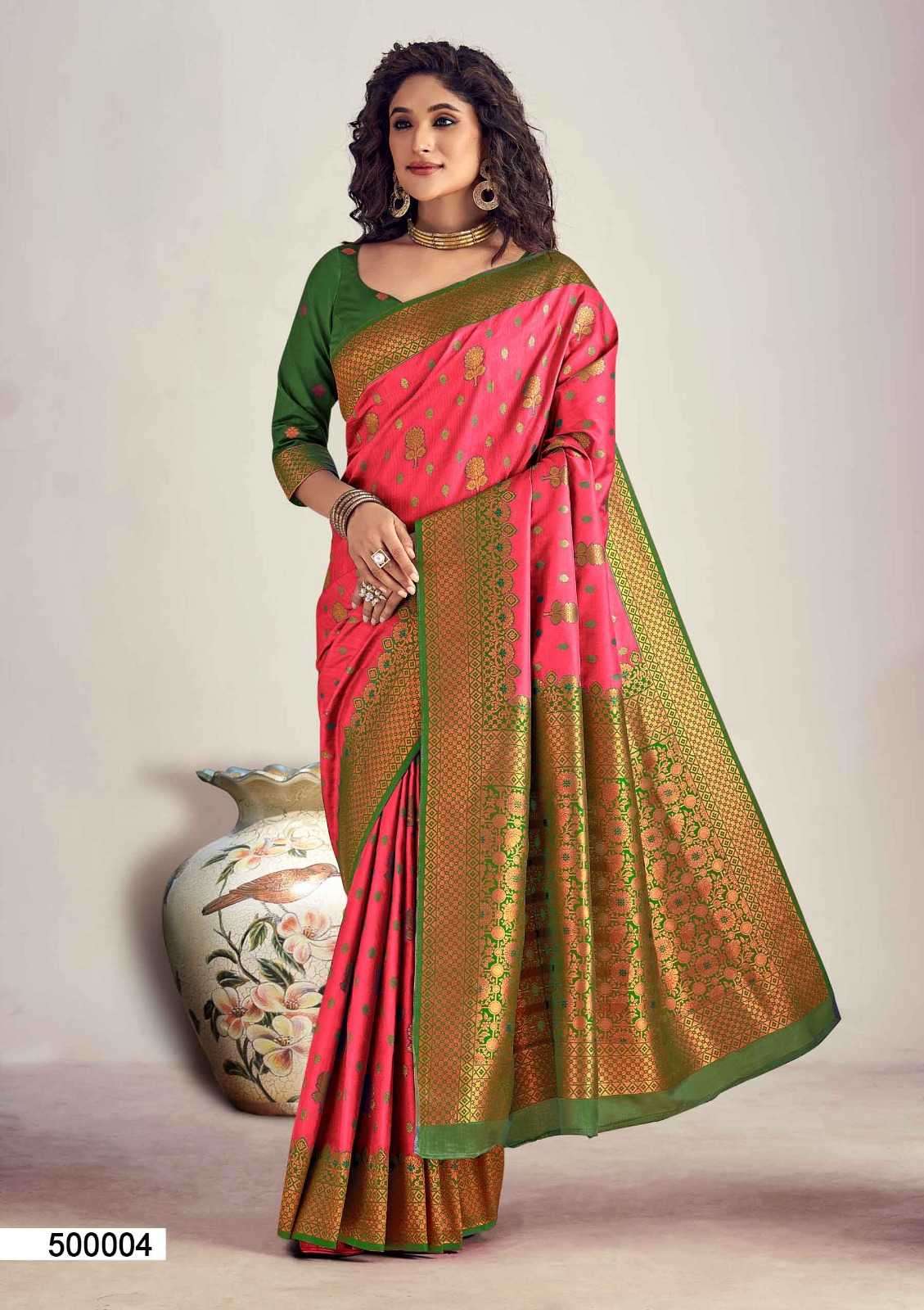 RajPath Kanyaa Silk series 50001-50007 Soft Silk With Zari Weaving saree