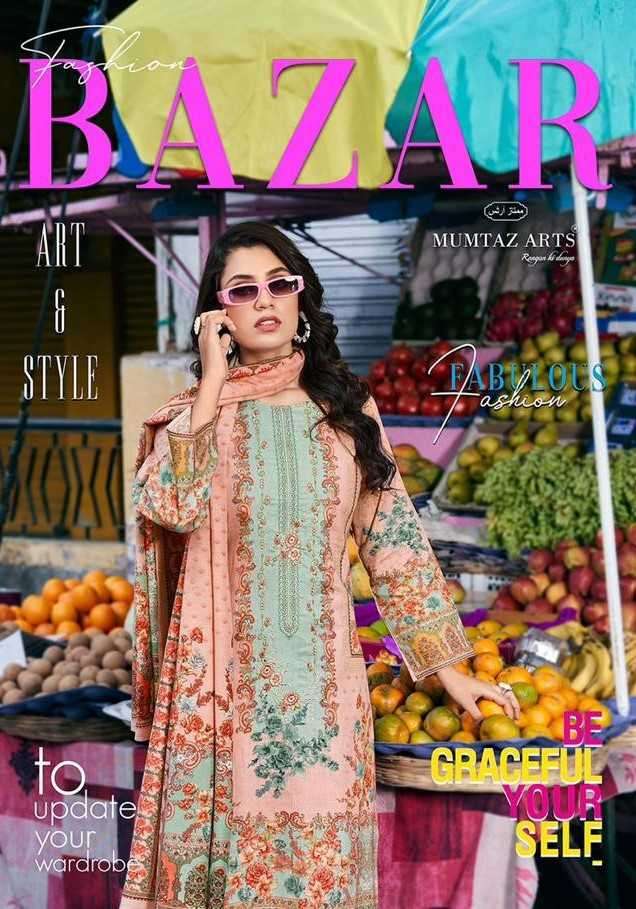 riaz arts bazaar series 2101-2104 pure karachi lawn suit 