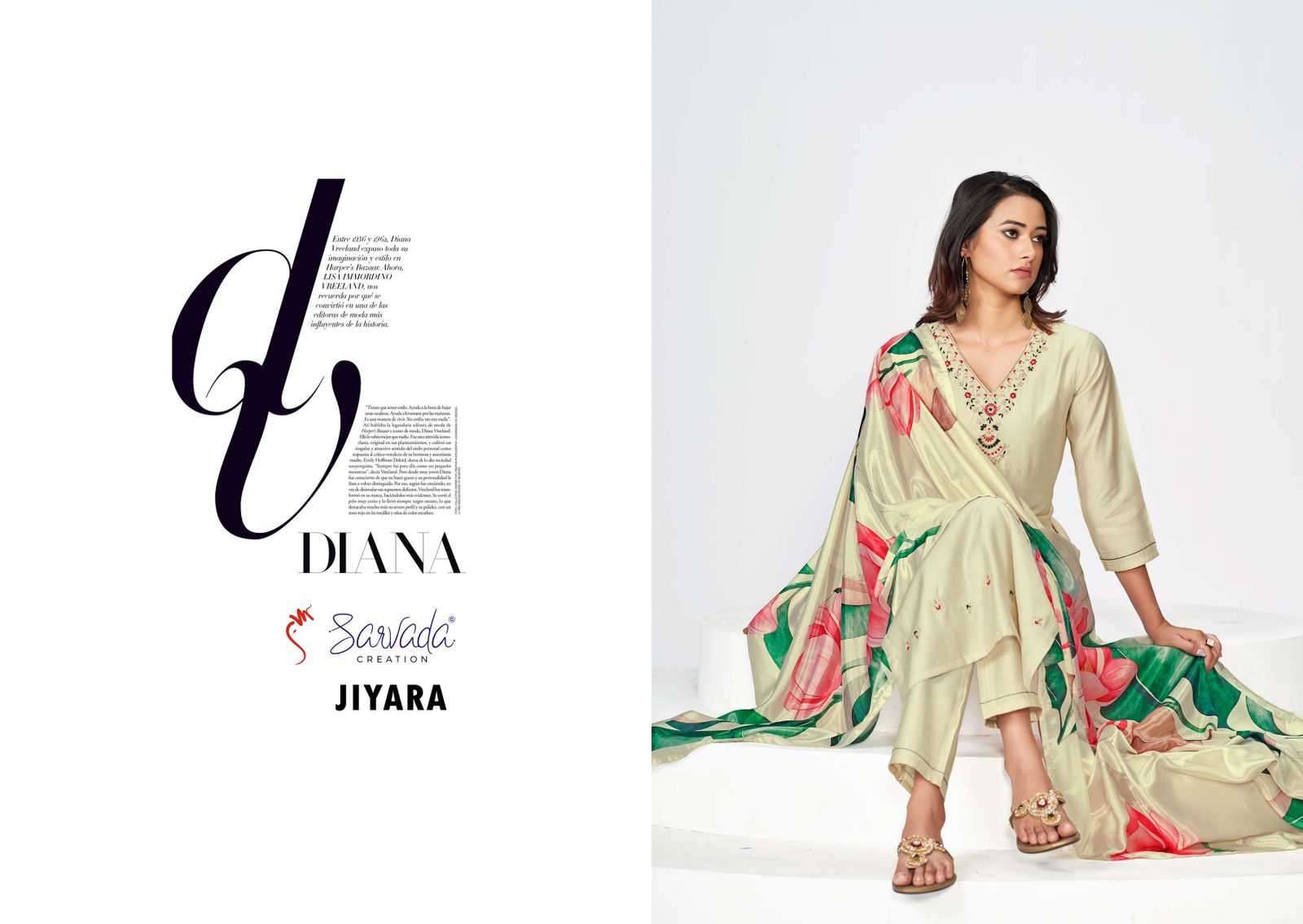 sarvada jiyara series 1007-1012 Roman Silk readymade suit 