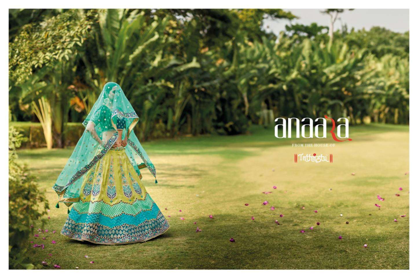 Tathastu Anaara series 6801-6810 fancy embroidery lehenga