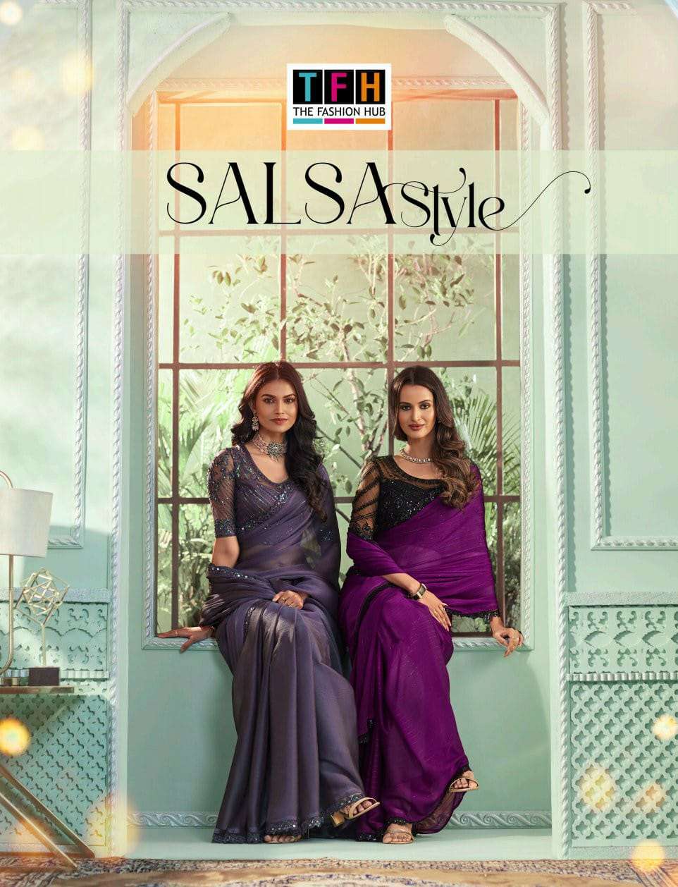 TFH Salsa Style-3 designer fancy silk saree