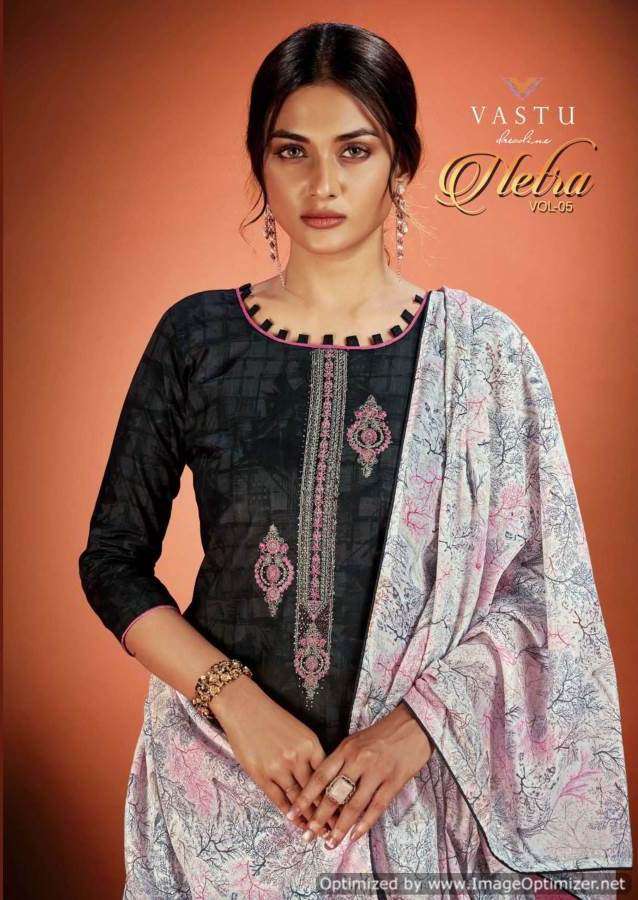 Vastu Netra Vol-5 series 501-510 Pure Cotton readymade suit 