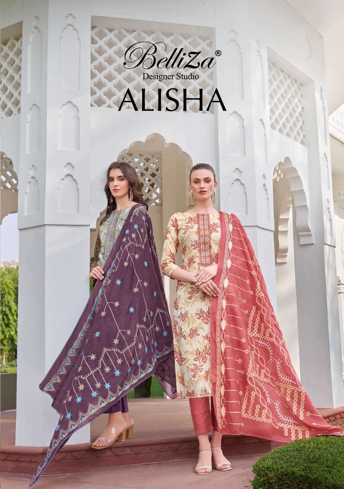 belliza alisha series 927001-927008 Pure Blossom Cotton suit
