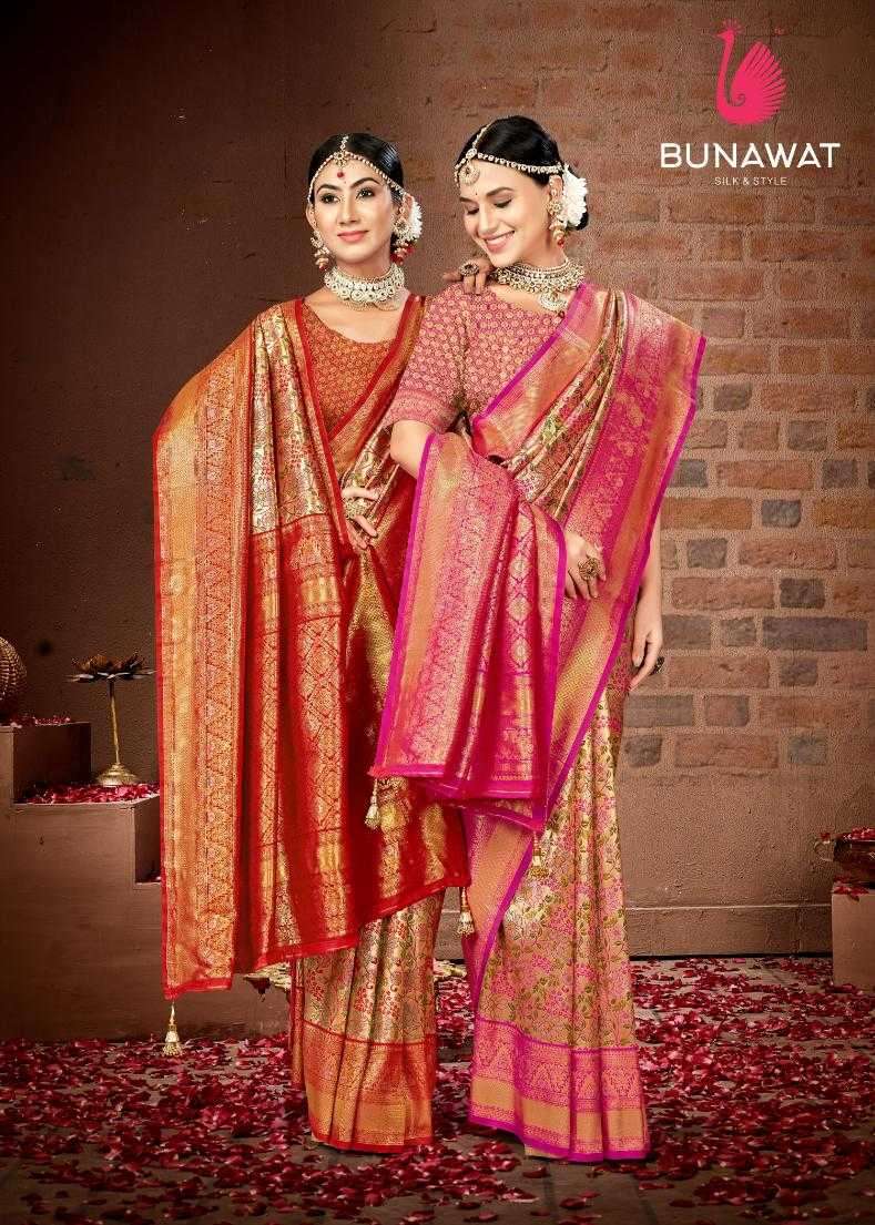 bunawat sheela vol 32 series 1001-1004 Silk Saree