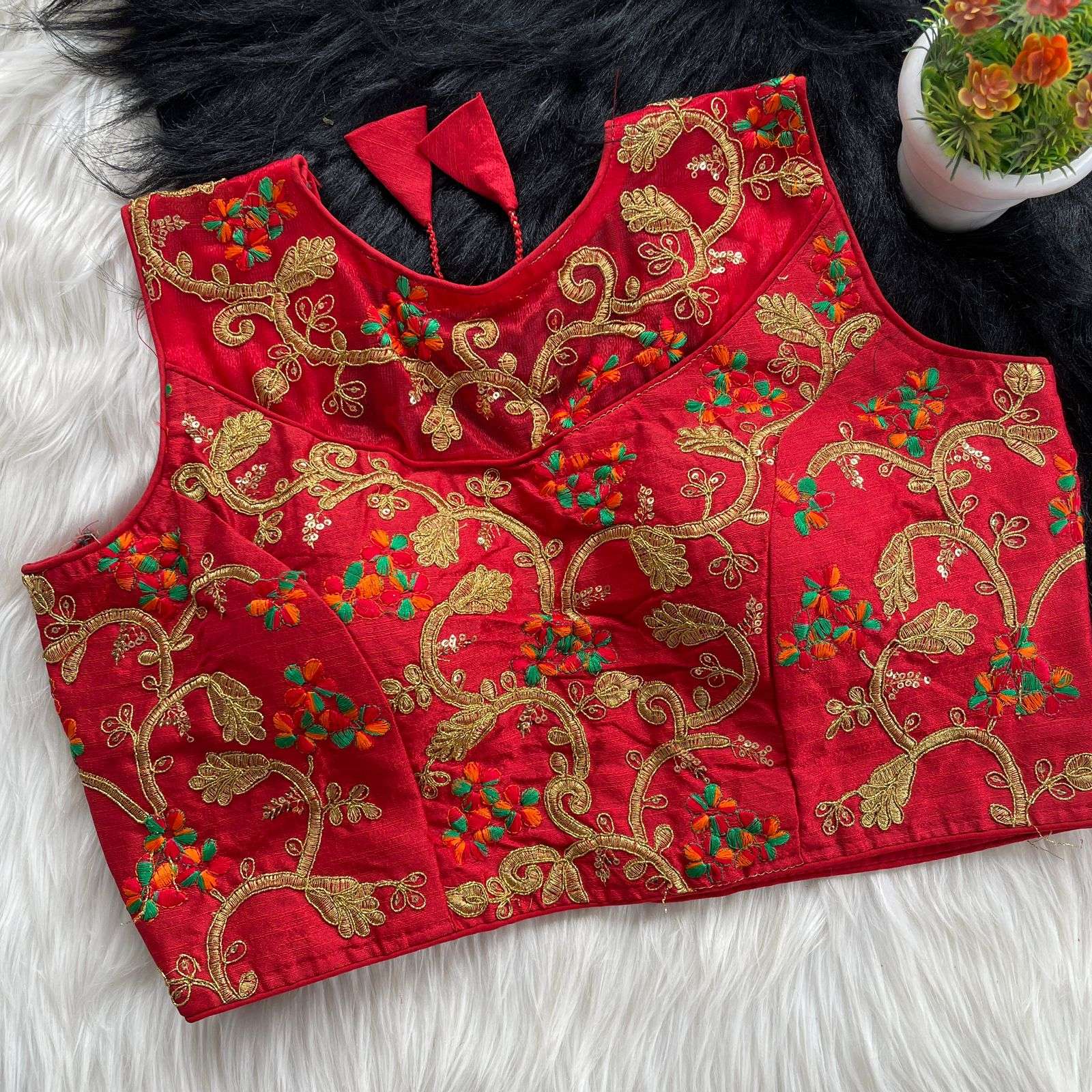 HKS - Gopi designer  Phantom Silk blouse