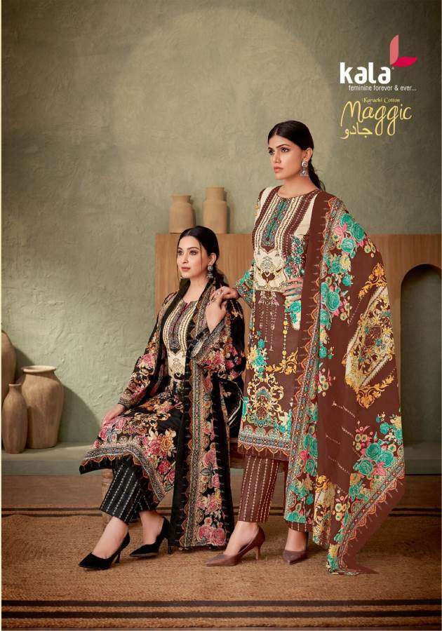 Kala Magic Vol-21 series 6001-6012 Pure Premium Cotton suit