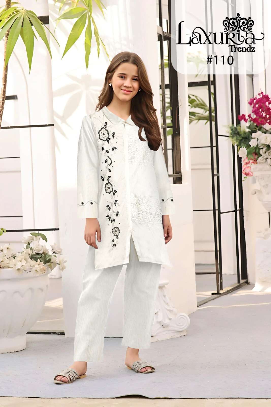 Laxuria Trendz LT-110 designer BSY Fabric suit