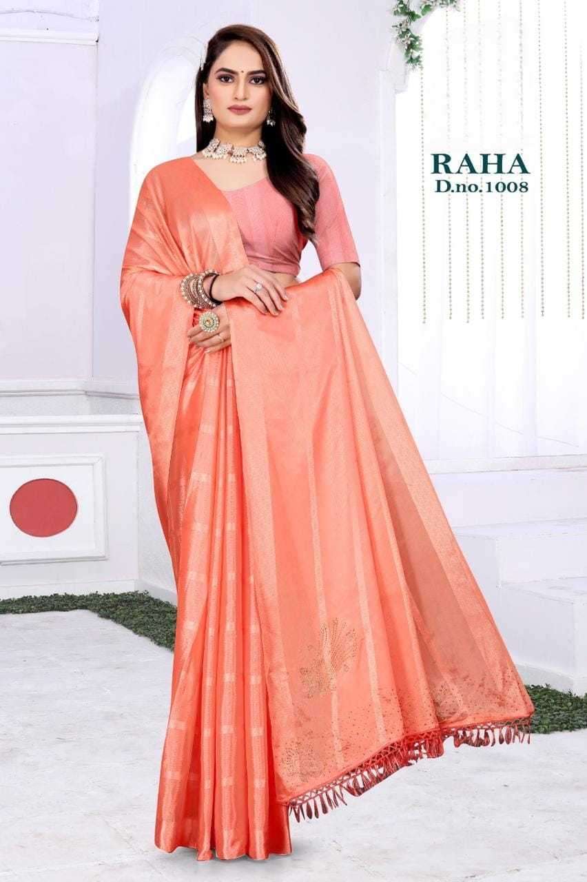 pr raha 1001-1008 chinon embroidery saree at wholesale price