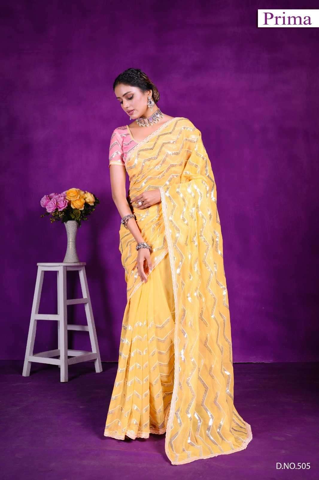 prima 501 to 506 unique colour stylish look simar affordable price saree