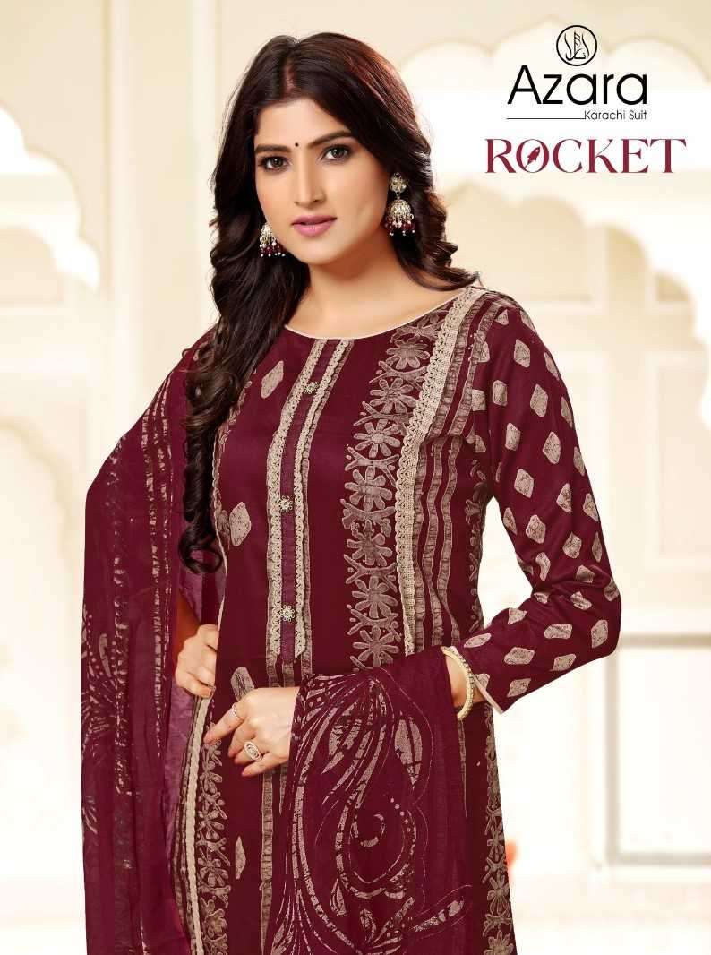radhika rocket series 1047 pure jaam cotton suit