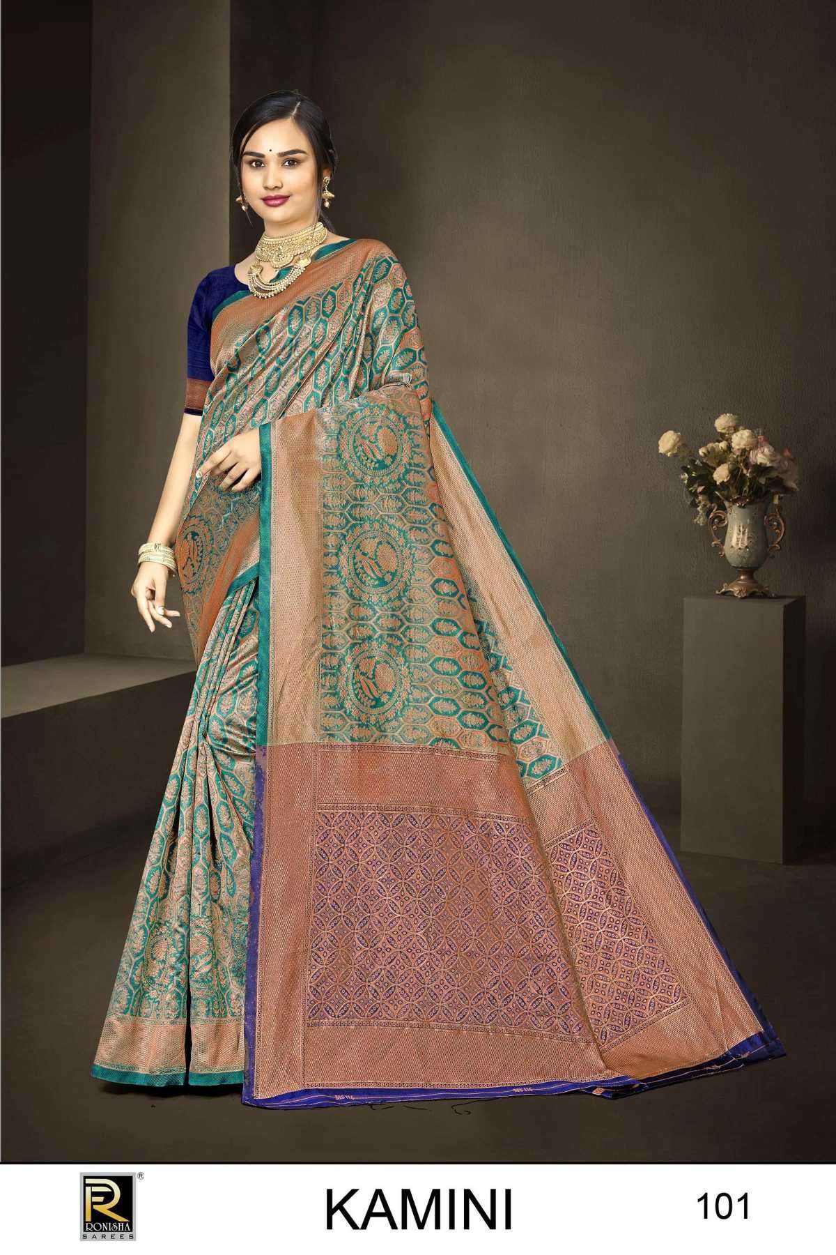 ranjna saree kamini-1 banarasi silk saree