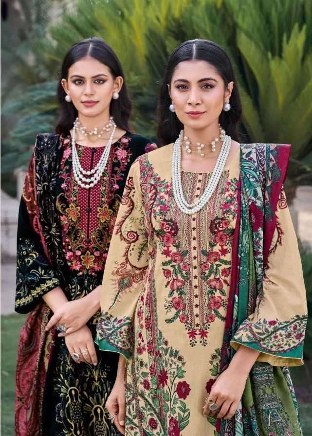 riaz arts musafir vol 6 series 6001-6009 pure karachi lawn suit 